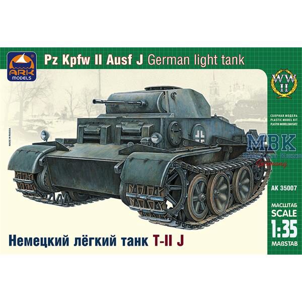 ARK MODEL ARK35007 German light tank Pz Kpfw II Ausf J