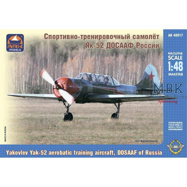 ARK MODEL ARK48017 Yakovlev Yak-52 erobatic training aircraft Maestro