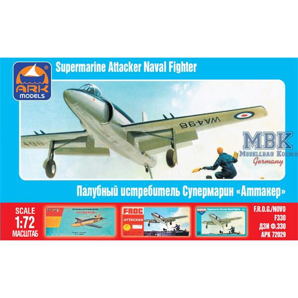 ARK MODEL ARK72029 Supermarine «Attacker» F.1