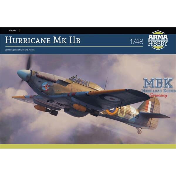 ARMA HOBBY ARMA40007 Hawker Hurricane Mk IIb 1/48