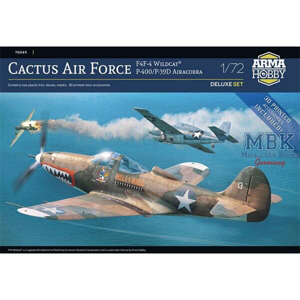 ARMA HOBBY ARMA70049 Cactus Air Force Deluxe Set - Over Guadalcanal