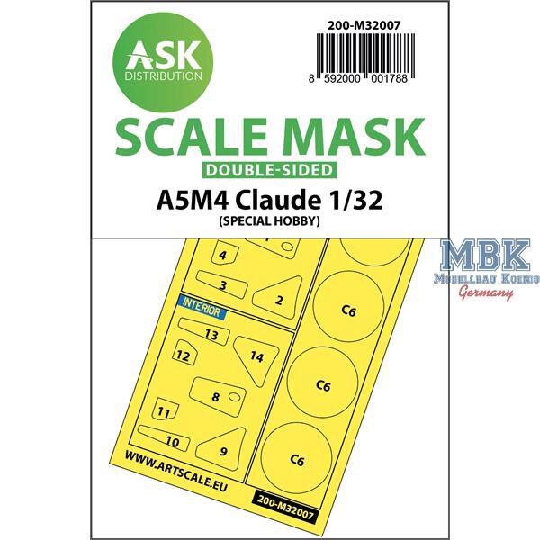 Artscale ASK200-M32007 A5M4 Claude double-sided express masks (SH)