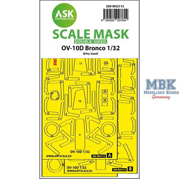 Artscale ASK200-M32112 OV-10D Bronco double-sided express fit mask