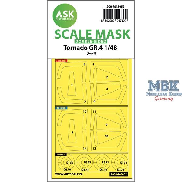 Artscale ASK200-M48052 Tornado GR.4 double-sided express mask