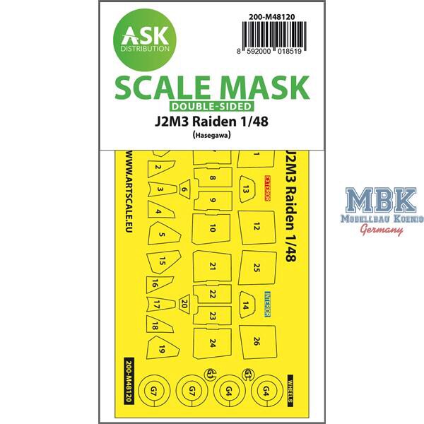 Artscale ASK200-M48120 J2M3 Raiden double-sided express mask, self-adh.