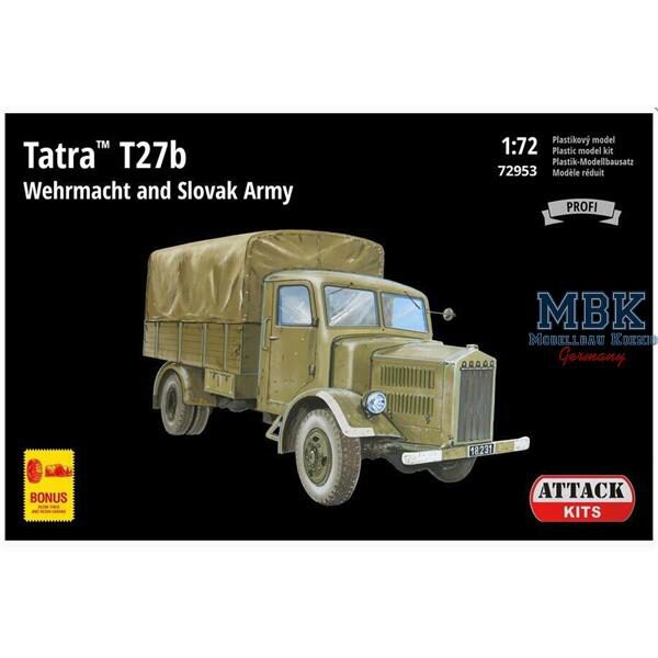 ATTACK ATT72953 Tatra T27b Wehrmacht und Slowakische Armee