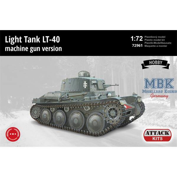 ATTACK ATT72961 Light Tank LT-40 machine gun version