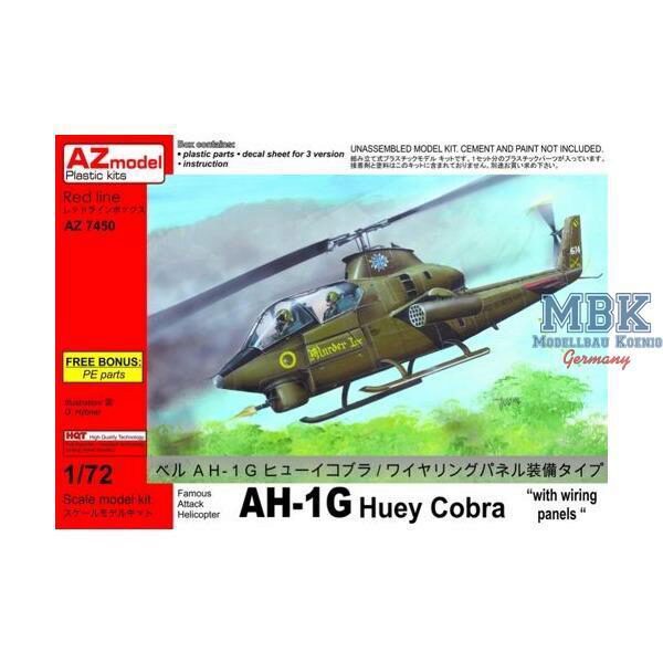 AZ Models AZM7450 Bell AH-1G Huey Cobra w/ wiring panels