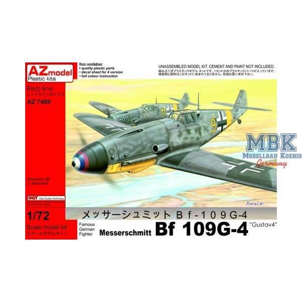 AZ Models AZM7469 Messerschmitt Bf 109G-4 'Gustav 4'