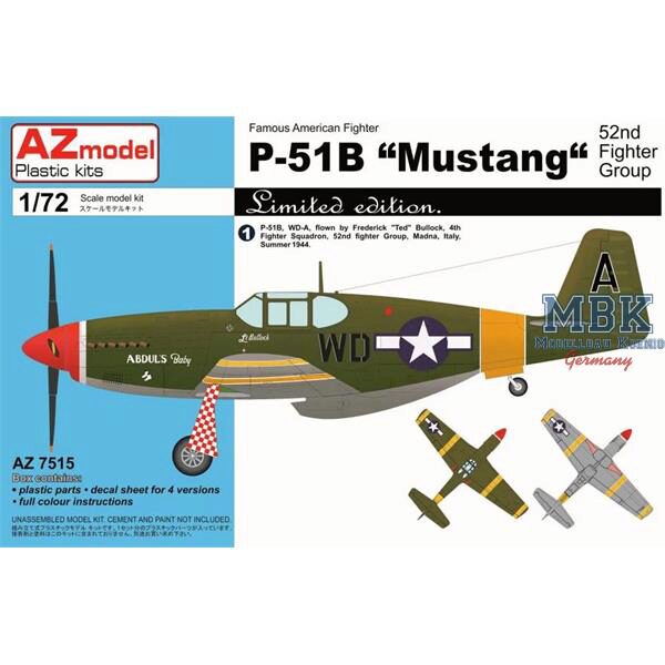 AZ Models AZM7515 P-51B Mustang 52.nd FG