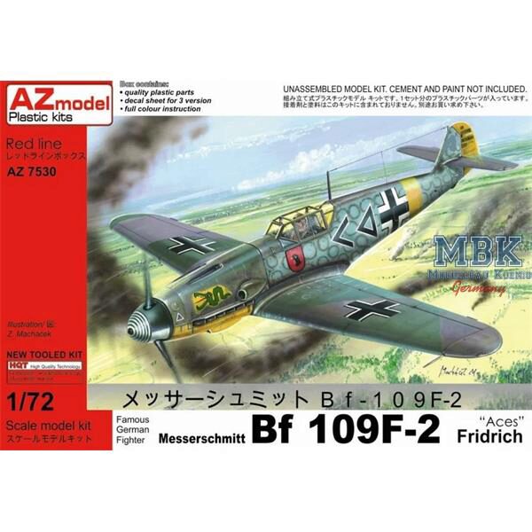 AZ Models AZM7530 Messerschmitt Bf 109F-2 Aces