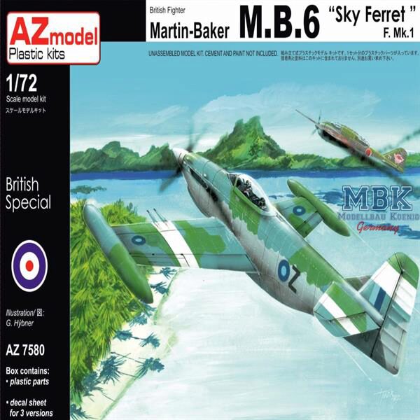 AZ Models AZM7580 Martin-Baker MB.6 'Sky Ferret'
