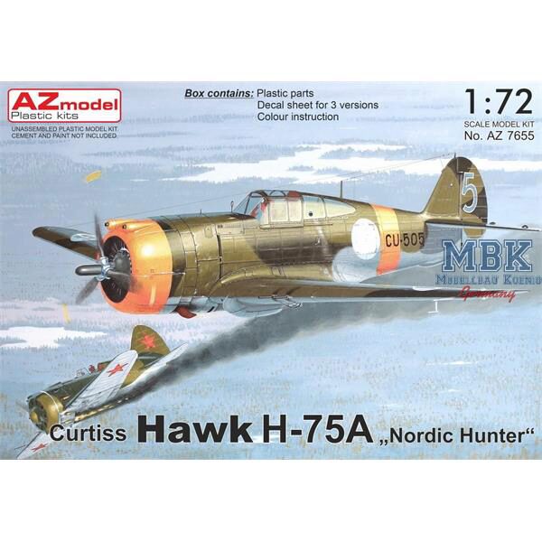 AZ Models AZM7655 Curtiss Hawk H-75A "Nordic Hunter"