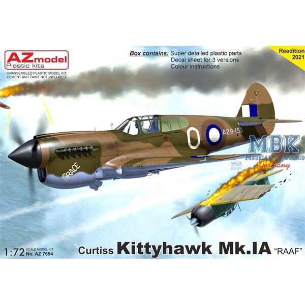 AZ Models AZM7694 Kittyhawk Mk.Ia RAAF