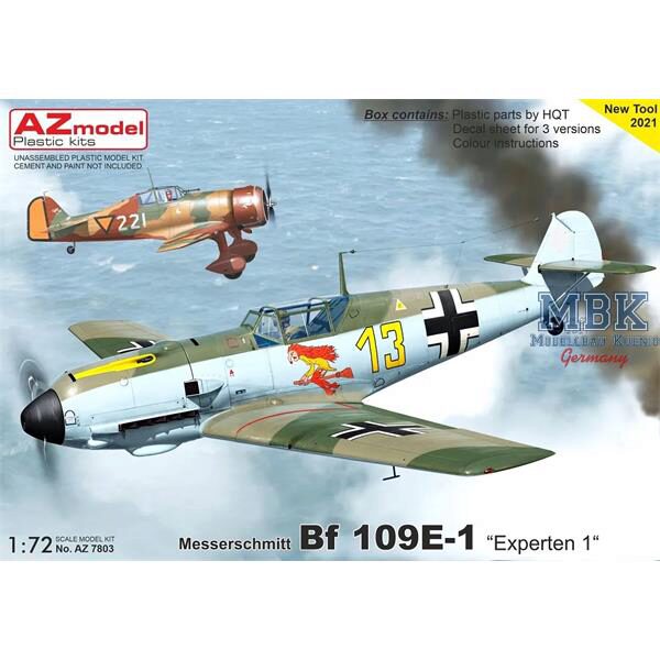 AZ Models AZM7803 Messerschmitt Bf-109E-1 „Experten 1“