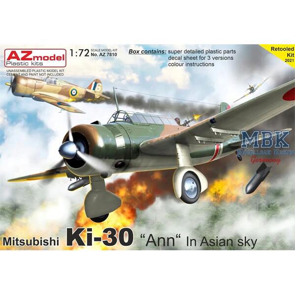 AZ Models AZM7810 Ki-30 Ann „In Asian sky“