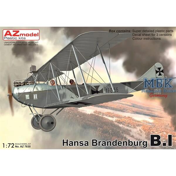 AZ Models AZM7830 Hansa Brandenburg B.I