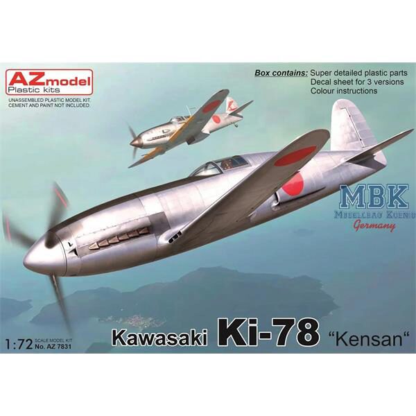 AZ Models AZM7831 Kawasaki Ki-78 „Kensan“