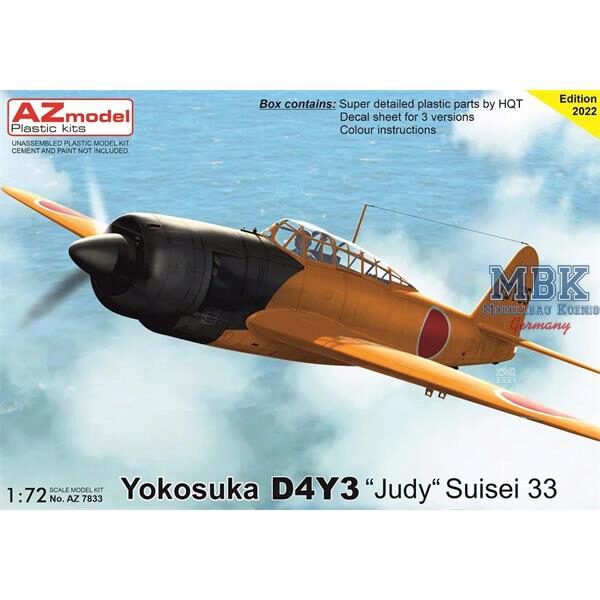 AZ Models AZM7833 Yokosuka D4Y3 „Judy“ Suisei 33