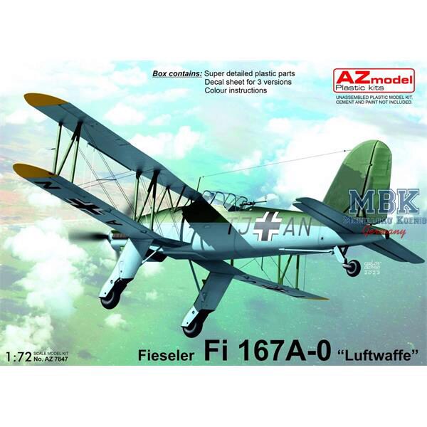 AZ Models AZM7847 Fieseler Fi-167  Luftwaffe 