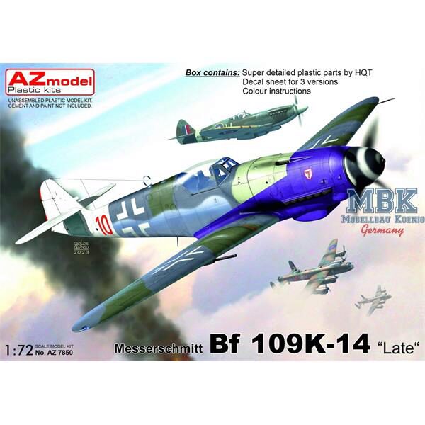 AZ Models AZM7850 Messerschmitt Bf-109K-14  Late 