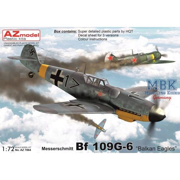 AZ Models AZM7864 Messerschmitt Bf-109G-6  Balkan Eagles 