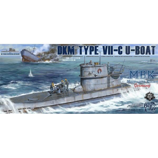 Border Model BS-001 DKM Typ VIIC U-Boat