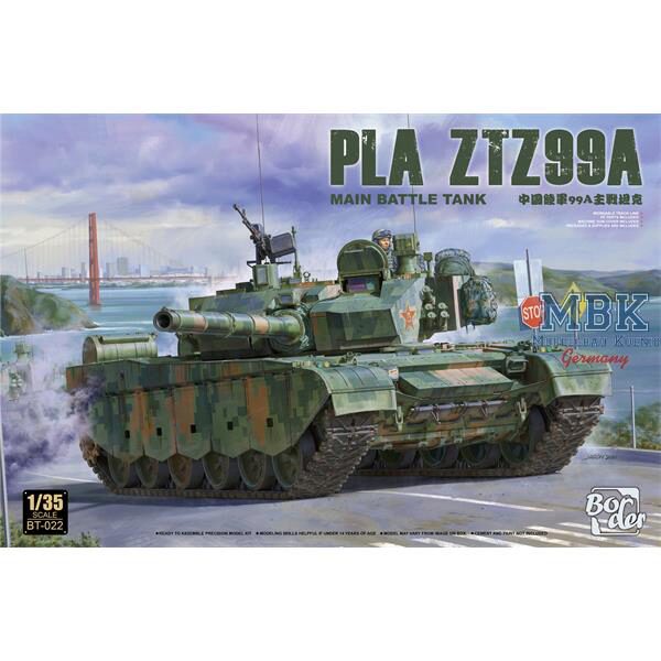 Border Model BT-022 PLA ZTZ99A Main Battle Tank