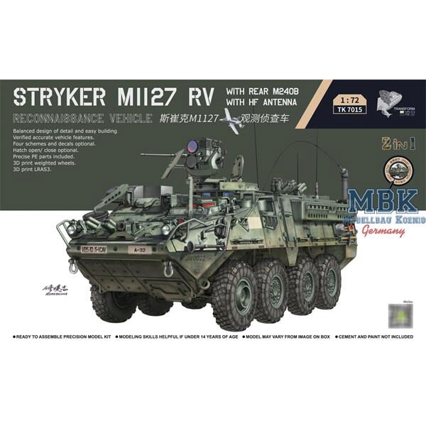 BORDER MODEL BT-7015 Stryker M1127 RV (2in1)