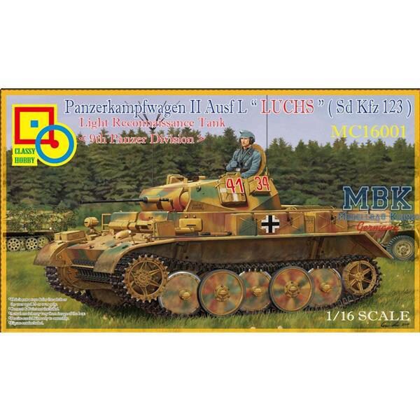 CLASSY HOBBY CLS16001 Panzer II Ausf. L  Luchs  1:16