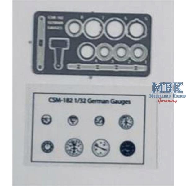 Copper State Models CSM-A32182 German GAUGE SET