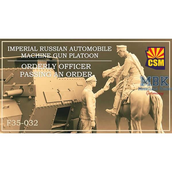 Copper State Models CSM-F35032 Russian Automob.MG pltn.Orderly offc.passing order