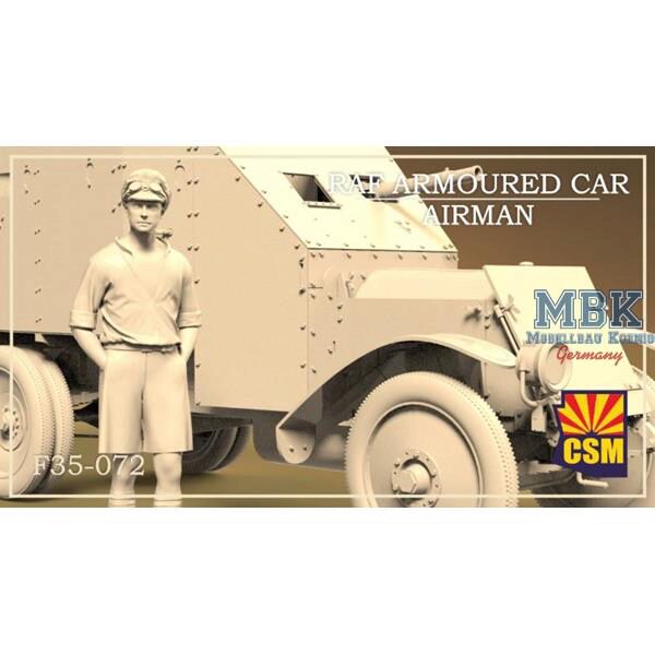 Copper State Models CSM-F35072 RAF Armoured Car Airman