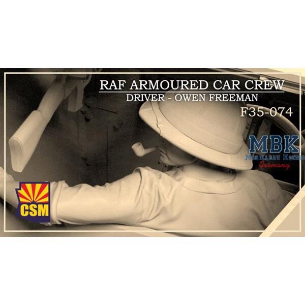 Copper State Models CSM-F35074 RAF Armoured Car Crew Driver - OWEN FREEMAN