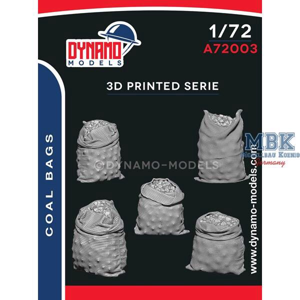 Dynamo Models DYM-A72003 3D Print - Coal Bags (5 pcs.)