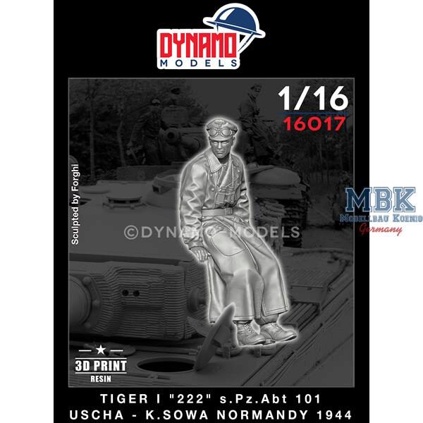 Dynamo Models DYM16017 Tiger I 222 s.Pz.Abt.101-Uscha Kurt Sowa Normandy