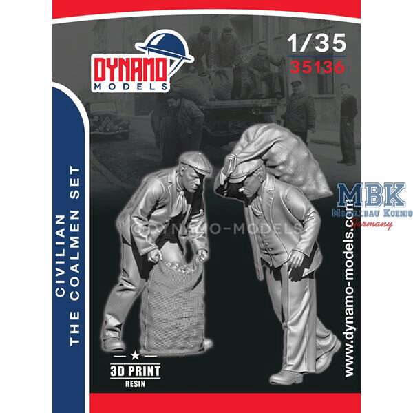 Dynamo Models DYM35136 Civilian – The Coalmen Set