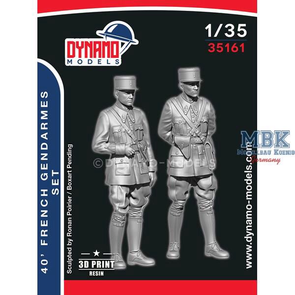 Dynamo Models DYM35161 40’ French Gendarmes Set