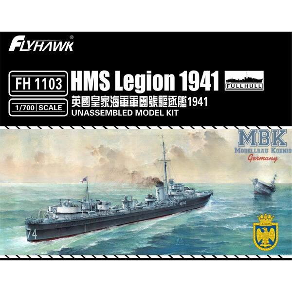 FLYHAWK FH1103 HMS Legion 1941