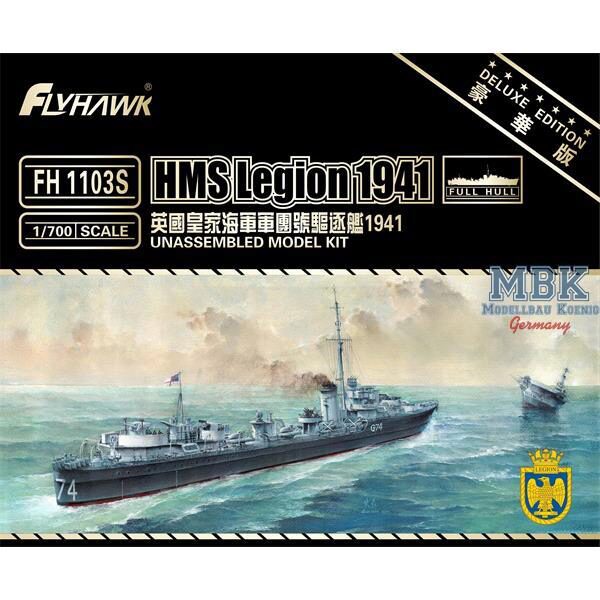 FLYHAWK FH1103s HMS Legion 1941 - Deluxe Edition