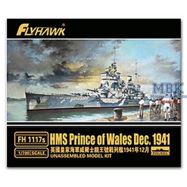 FLYHAWK FH1117s HMS Prince of Wales 1941 - deluxe