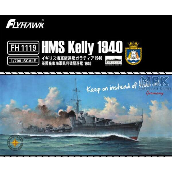 FLYHAWK FH1119 HMS Kelly 1940