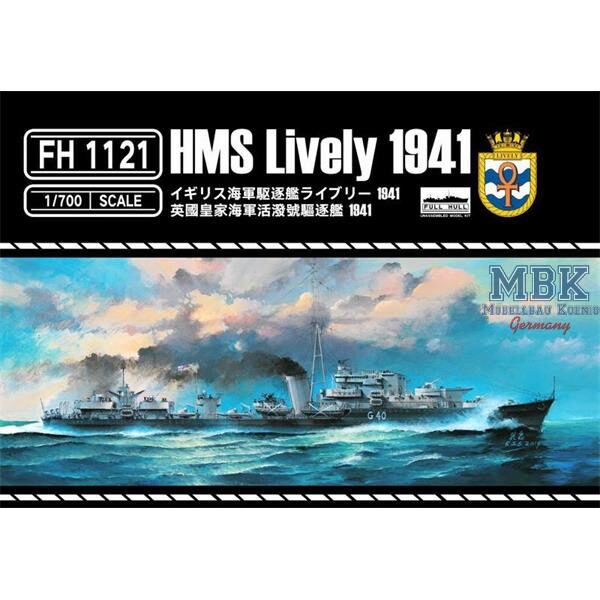 FLYHAWK FH1121 HMS Lively 1941