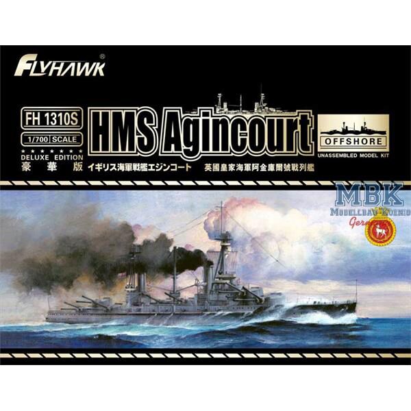 FLYHAWK FH1310S HMS Agincourt (Deluxe Edition)