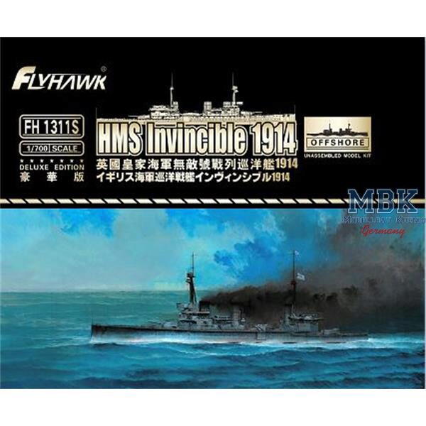 FLYHAWK FH1311S HMS Invincible 1914 (Deluxe Edition)