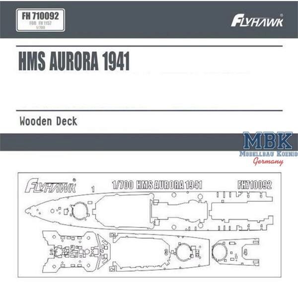 FLYHAWK FH710092 HMS Aurora 1941 Wooden Deck (Flyhawk FH1157)