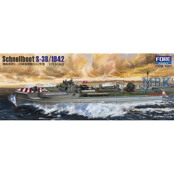 Foreart FOR1001 Schnellboot S-38/ 1942