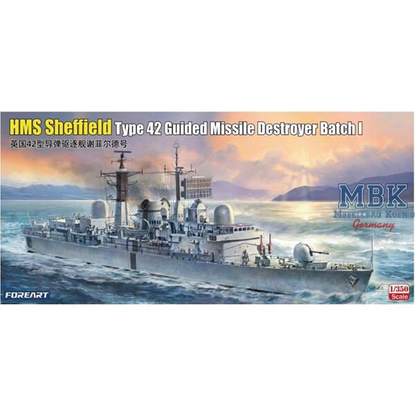 Foreart FOR3001 HMS Sheffield Type 42 Guided Missile Destroyer