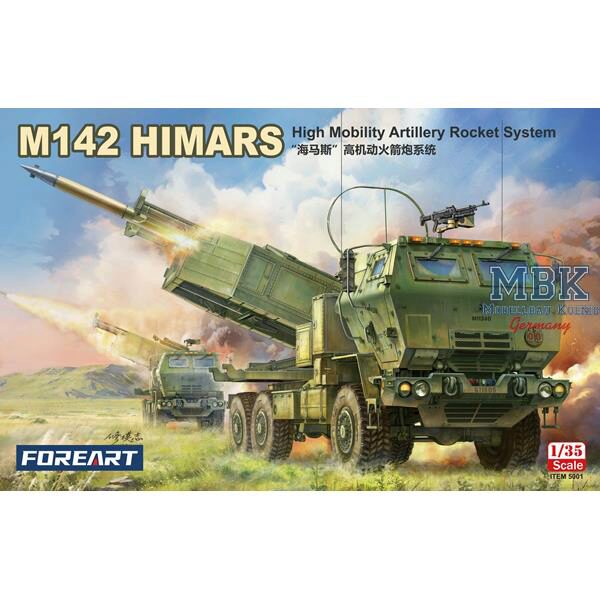 Foreart FOR5001 M142 HIMARS High Mobility Artillery Rocket System