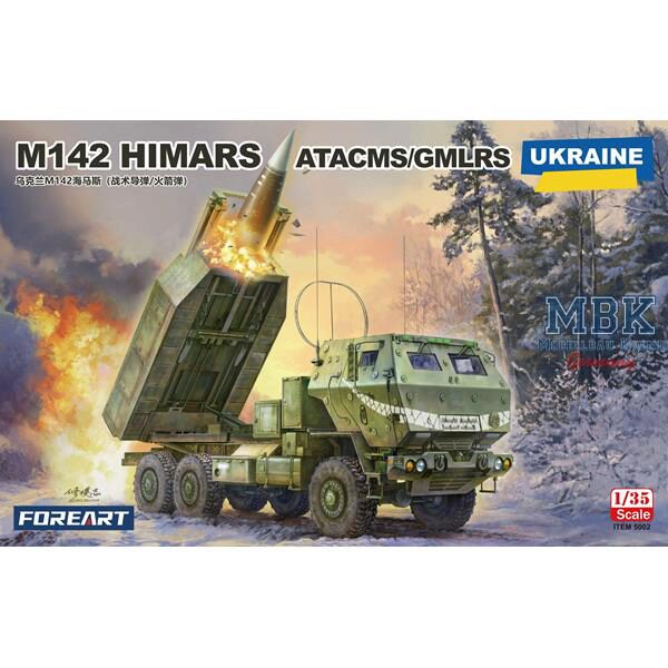 Foreart FOR5002 Ukrainian M142 HIMARS  ATACMS / GMLRS 